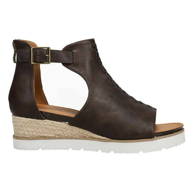 Corkys Womens Kenzie Gladiator Open Toe Ankle Strap Flat Sandals Corkys Womens Kenzie Gladiator Open Toe Ankle Strap Flat Sandals